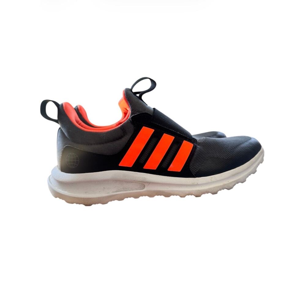Adidas Kids Sneakers Size 6 Black Orange – Slip On Athletic tennis shoes no lace